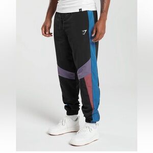 Gymshark Retro Track Pants M Black